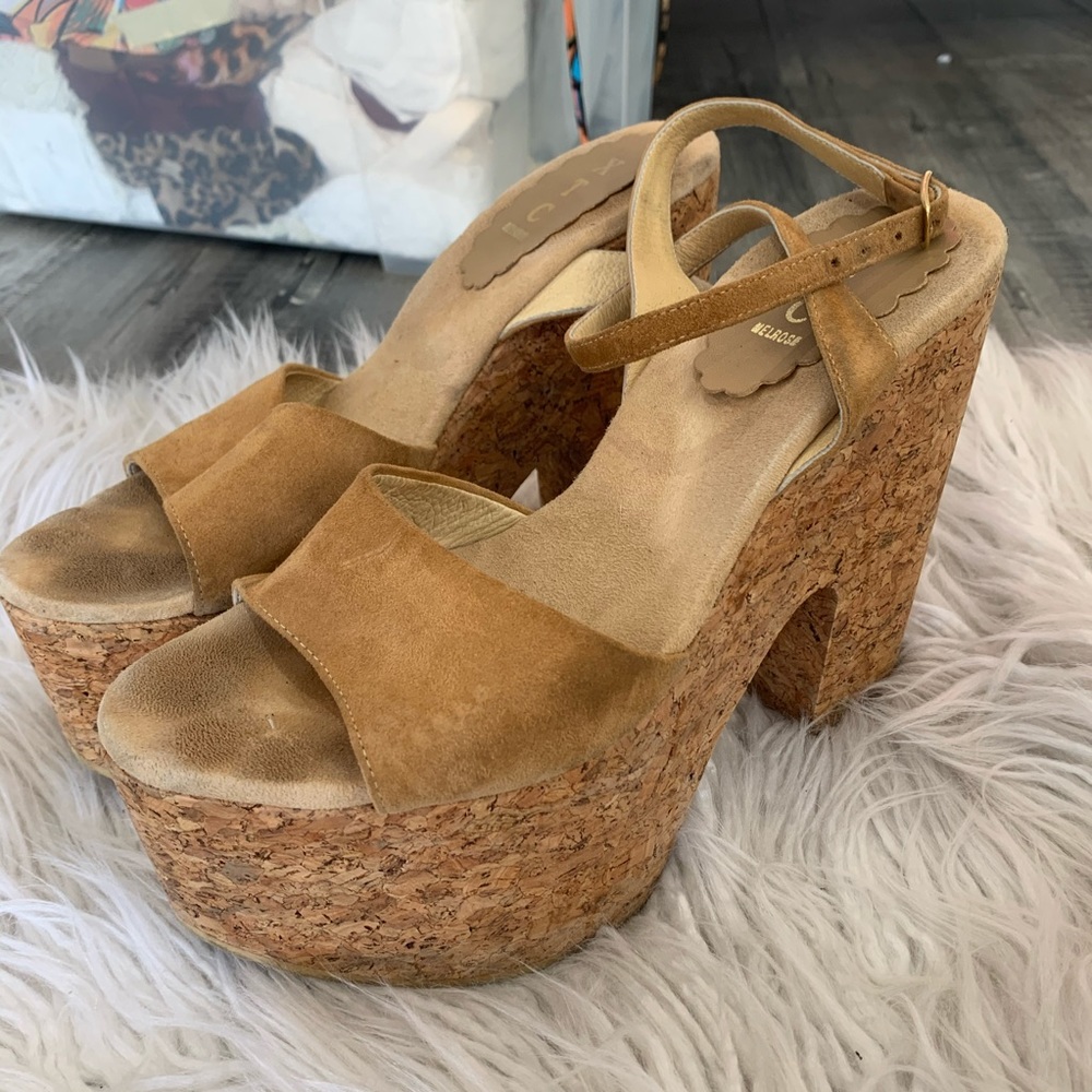 Cork clogs